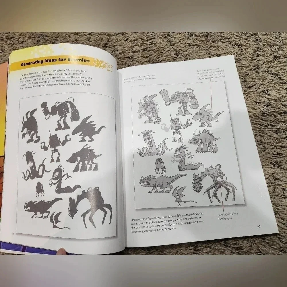 2/10 Sale! How to draw video games book
